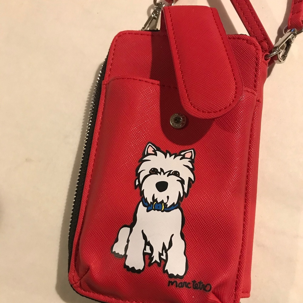 marc tetro - Crossbody wallet with a phone pocket. Perfect condition. Smoke free